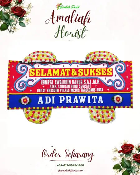 Papan Bunga Ucapan Selamat Salamkanci